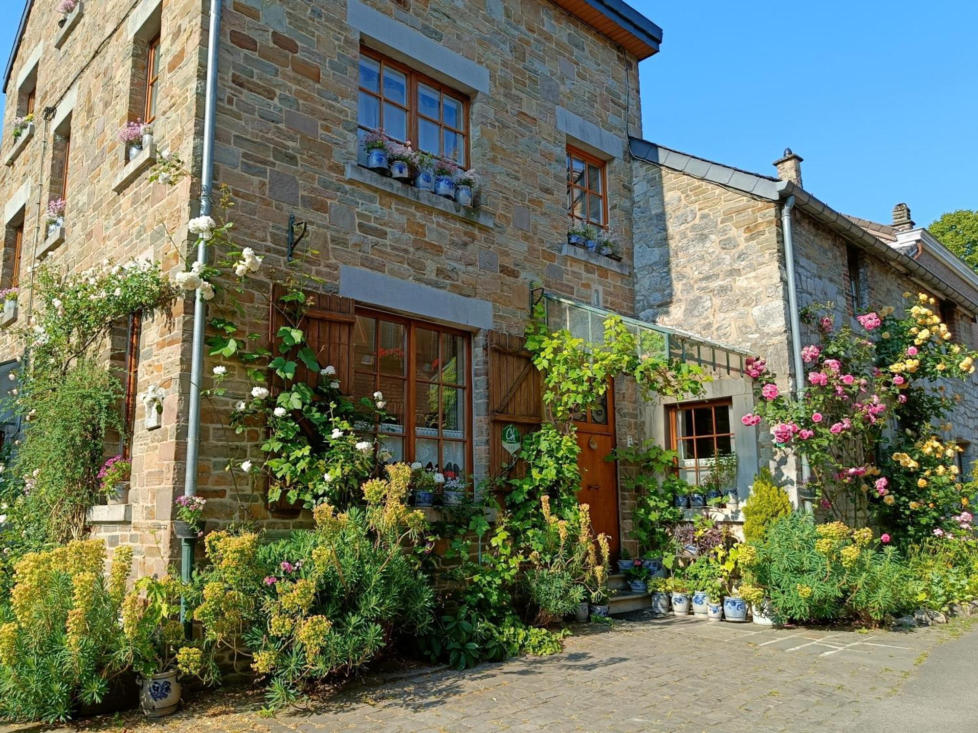 לינה וארוחת בוקר Esneux Le Jardin Des Miroirs מראה חיצוני תמונה